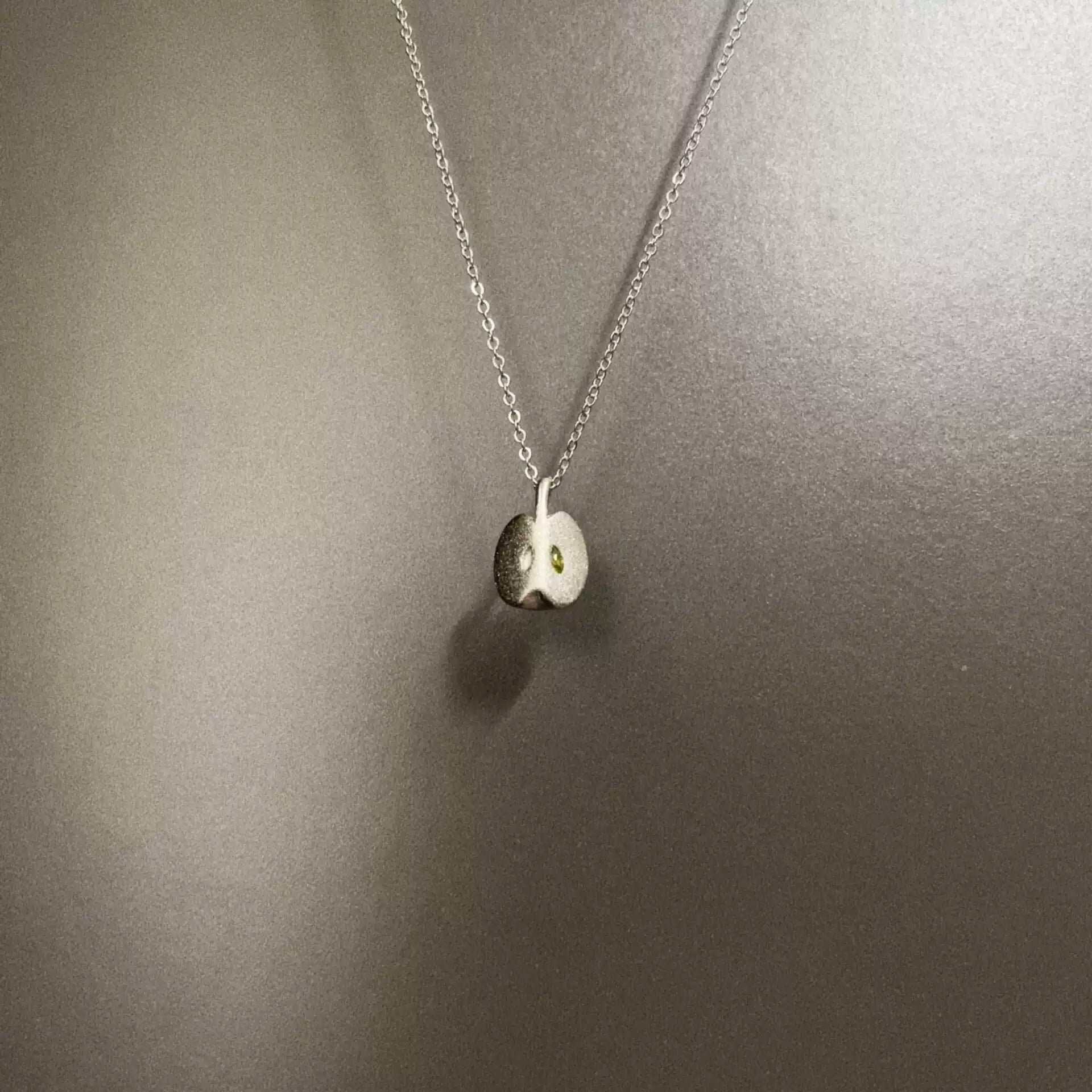 Vintage Ping An Fruit Necklace