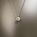 Vintage Shell Pearl Necklace