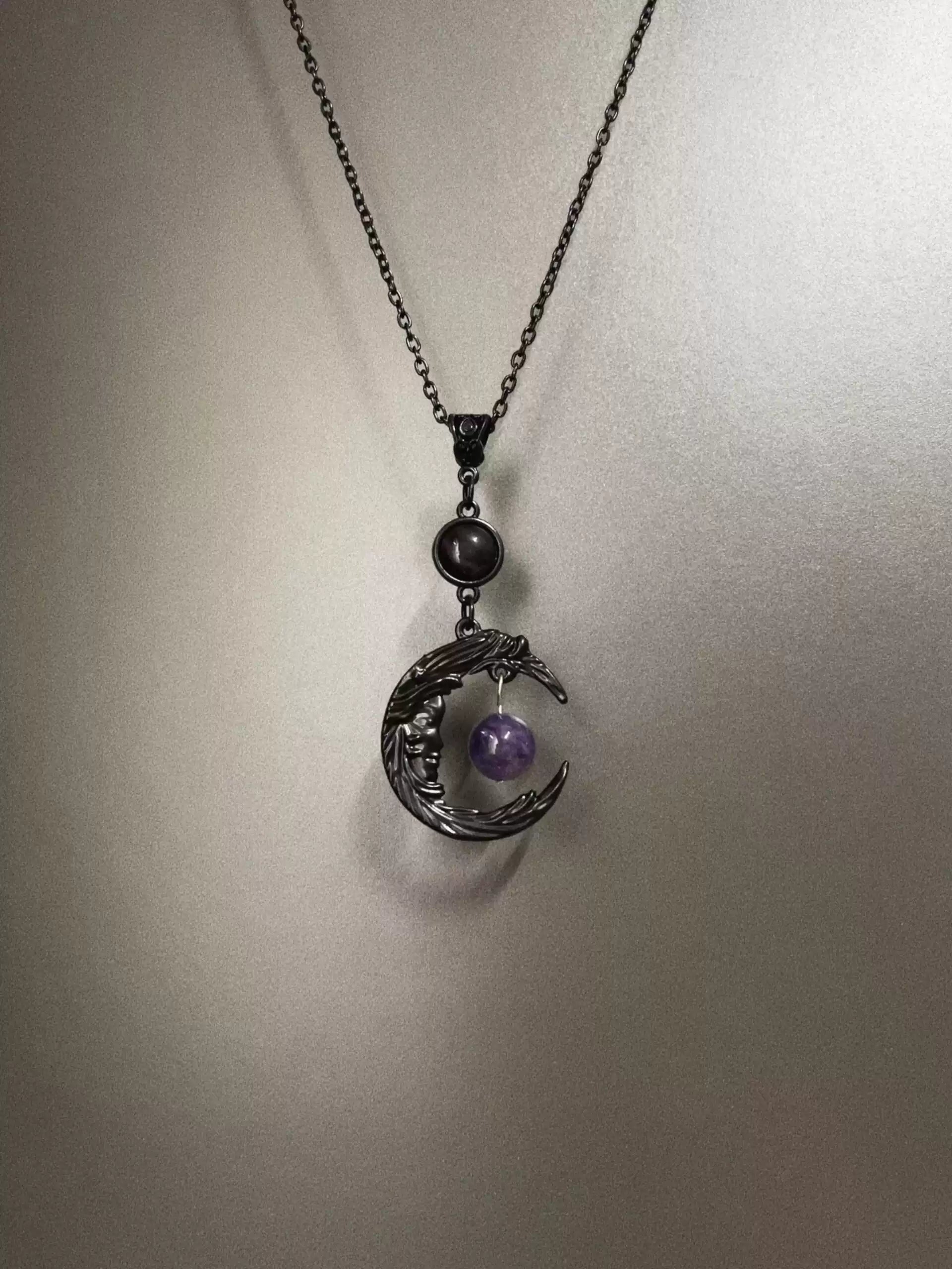 Vintage Night Forest Necklace