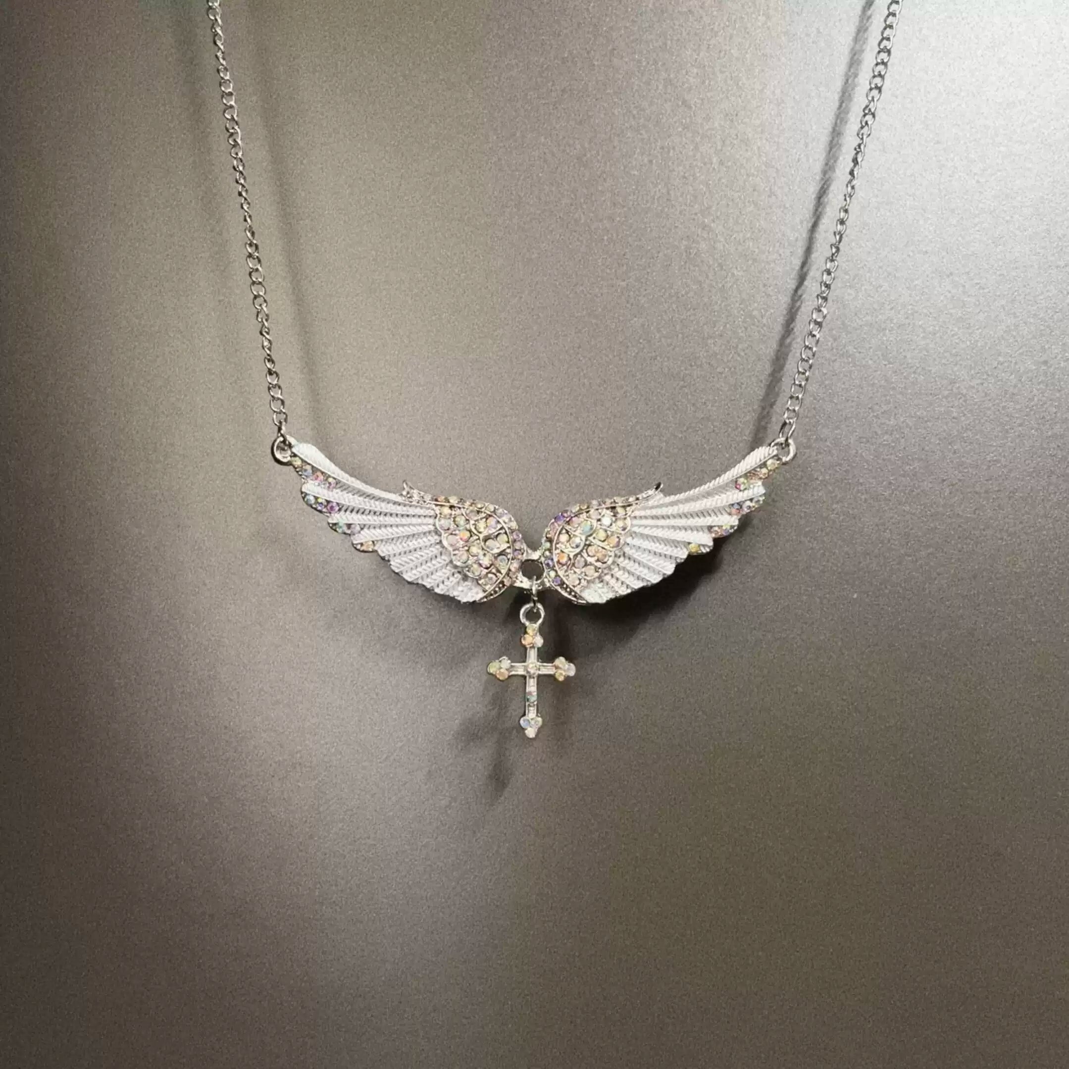 Vintage Wings of the Angels Necklace