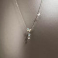 Vintage Moonlight Butterflies Necklace