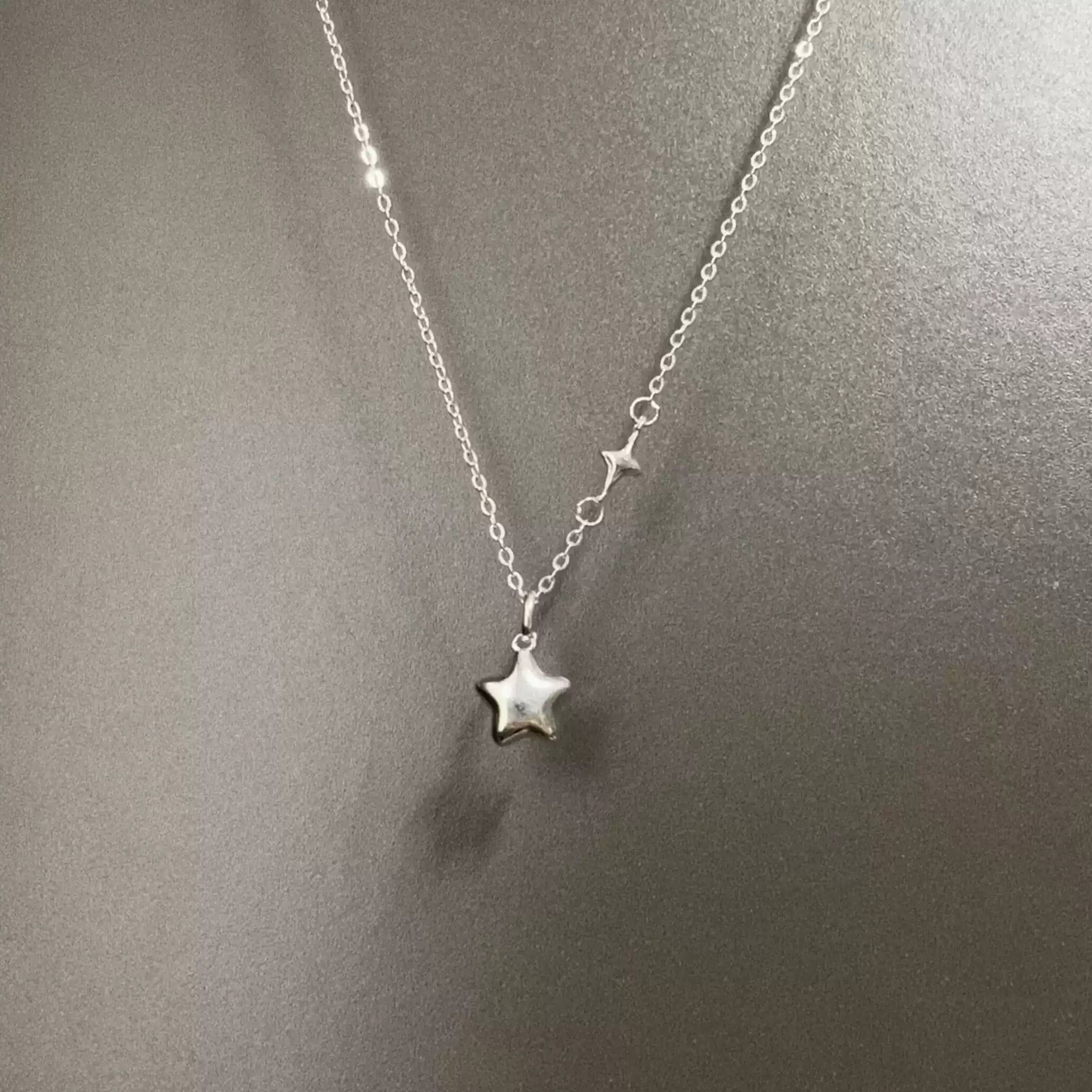 Vintage Lone Star Anchoring Necklace