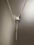 Vintage Snakes and Butterflies Necklace