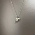 Vintage Lucky Clover Dew Necklace