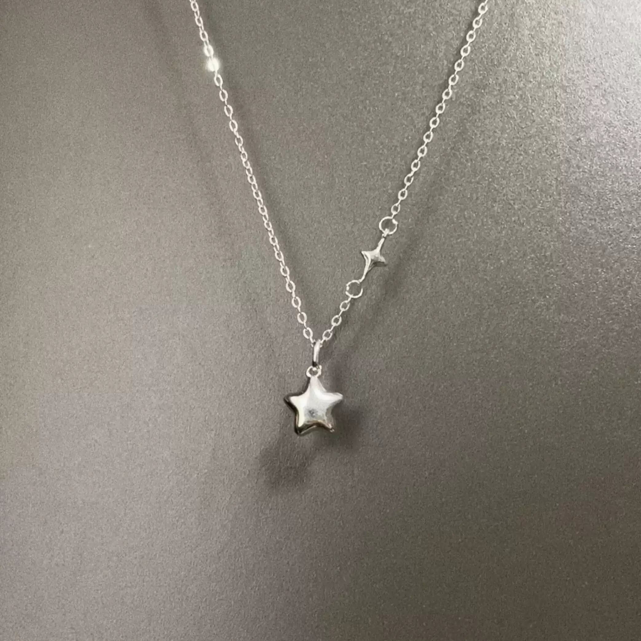 Vintage Lone Star Anchoring Necklace