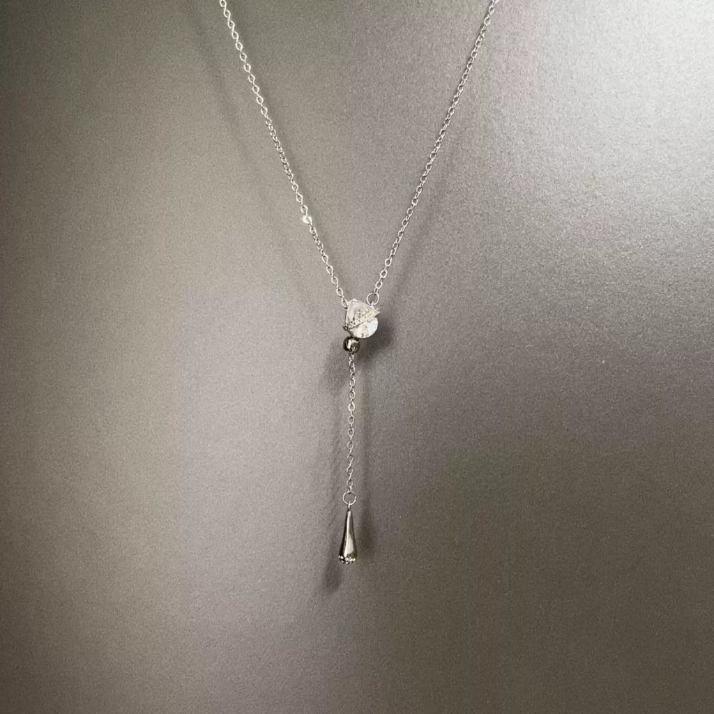 Vintage Waterdrop in Twilight Necklace