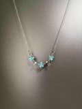 Vintage Four-leaf Clover Stars Necklace